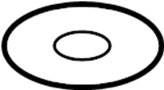 View Suspension. Crossmember. Stopper. Washer. Plate. (Front, Rear, Upper) Full-Sized Product Image 1 of 4
