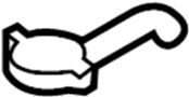 CAP ASSEMBLY - RESERVOIR. Engine Coolant Reservoir Cap. Radiator Cap. A cover that prevents.