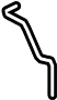 Engine Coolant Reservoir Hose
