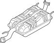 287003E150 Exhaust Muffler