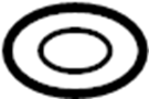 View Engine Coolant Reservoir Cap Gasket Full-Sized Product Image