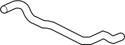 254112P500 Radiator Coolant Hose (Upper)