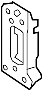 View Bracket. Rail. (Left, Front, Upper, Lower) Full-Sized Product Image 1 of 2