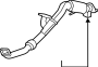 View MUFFLER ASSY-FRONT. MUFFLER ASSY-FRT Full-Sized Product Image 1 of 2