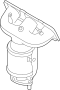 View MANIFOLD. EXHAUST. CATALYTIC. LEFT. HAND.  Full-Sized Product Image 1 of 2