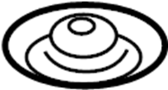 View Suspension Strut Mount Cap (Upper) Full-Sized Product Image 1 of 2