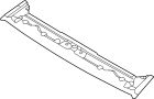 View PANEL-ROOF FRONT. PNL-ROOF FR Full-Sized Product Image 1 of 1
