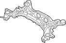 View Suspension. Crossmember. Subframe. C'mbr.  Full-Sized Product Image 1 of 2
