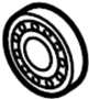 View Bearing. Pinion.  Full-Sized Product Image 1 of 3