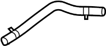 View Engine Coolant Hose Full-Sized Product Image