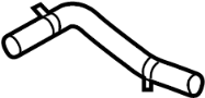 View Engine Coolant Hose Full-Sized Product Image