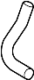 Engine Coolant Pipe. Hose Assembly - Radiator, U. (Upper). Hoses carries permanent.
