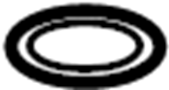 View Engine Coolant Reservoir Cap Gasket Full-Sized Product Image