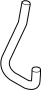Engine Coolant Pipe. Hose Assembly - RADAATOR. (Left, Lower). Hoses carries permanent.