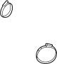 View Engine Air Duct Clamp (Rear) Full-Sized Product Image