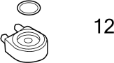 264132G100 Engine Oil Cooler Gasket. Oil Cooler o - Ring.