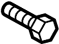 View Bolt. Mount. Bracket. Support. (Front, Rear, Upper, Lower) Full-Sized Product Image