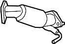 28610C6600 Exhaust Pipe (Front)
