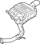 28710C6200 Exhaust Muffler (Rear)