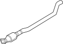 28600C6700 Muffler. Pipe. Exhaust. Complete - CEN. Intermediate.