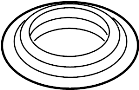 View Suspension Strut Bearing (Upper) Full-Sized Product Image