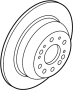 58411C6000 Disc Brake Rotor (Rear)