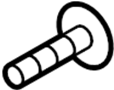 View Screw. Trim. Molding. (Upper, Lower) Full-Sized Product Image