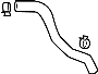 View HOSE. Coolant. Engine. Reservoir. Overflow.  Full-Sized Product Image