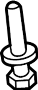 View Exhaust Manifold Bolt (Lower) Full-Sized Product Image