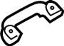 View HANDLE ASSY-ROOF ASS. HANDLE ASSY-ROOF ASSIST REAR,R. HANDLE ASSY-ROOF ASSIST REAR,RH (MISTY GRAY (=APOLLON GRAY)) Full-Sized Product Image