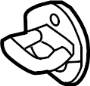 View Door Lock Striker Plate Full-Sized Product Image