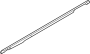 View W/STRIP ASSY-RR DR B. W/STRIP ASSY-RR DR BELT O/S RH Full-Sized Product Image 1 of 1