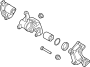 View Disc Brake Caliper (Left, Rear) Full-Sized Product Image