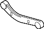 Image of Suspension Control Arm (Rear, Upper) image for your 2011 Hyundai Tucson   