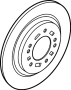 Image of Disc Brake Rotor (Rear) image for your 2016 Hyundai Equus   