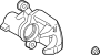 View Guide. Pin. Caliper. Bushing. Insulator. (Upper, Lower) Full-Sized Product Image