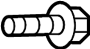 View Bolt. Hinge. Liftgate.  Full-Sized Product Image