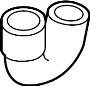 View Vent. Tube. HEADLIGHT. DRAIN. Valve.  Full-Sized Product Image