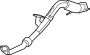 View Pipe. Exhaust. Muffler. Intermed. Crossover. (Front) Full-Sized Product Image 1 of 3