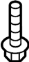 View Bolt. Suspension. Mount. (Front, Rear, Upper, Lower) Full-Sized Product Image
