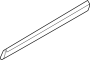 View GARNISH ASSY-FRT DR SIDE,LH Full-Sized Product Image 1 of 1