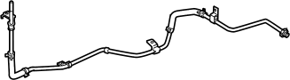 575602F700 Return. Hose. Steering. Power. Tube. (Lower)