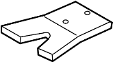 View Duct. Extension. (Left, Rear, Lower) Full-Sized Product Image
