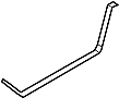 Fuel Tank Strap (Right)
