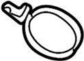 2813538100 Engine Air Duct Clamp (Rear)