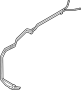 Image of Pipe and Hose Assembly - Return. Power Steering Pressure Hose. Return line Assembly. image for your 2005 Kia Sedona   