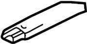 Image of Seat Track (Left, Rear). Rails to which the seat. image for your 2005 Kia Sedona   