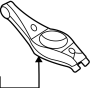 View Suspension Control Arm (Left, Rear, Lower) Full-Sized Product Image 1 of 2