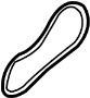 View Engine Coolant Thermostat Housing Gasket (Front) Full-Sized Product Image