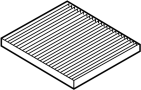 View CABIN AIR FILTER. FILTER ASSY-AIR Full-Sized Product Image